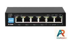 سوئیچ 6 پورت دی لینک مدل DGS-F1006P-E (2)
