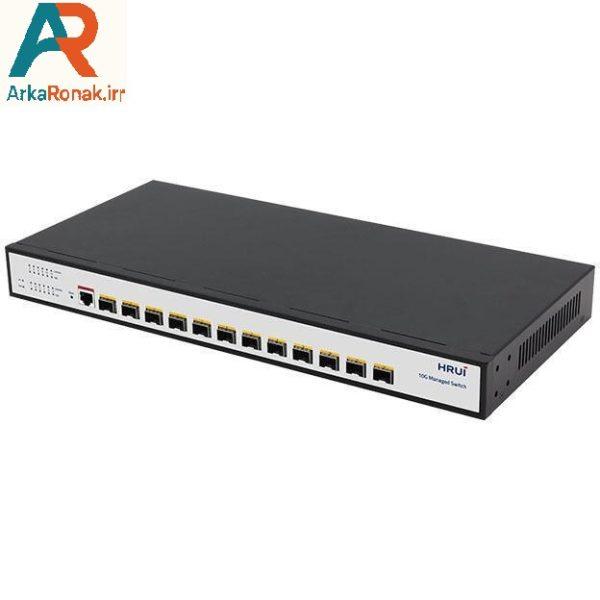 سوئیچ شبکه فیبرنوری مدیریتی اچ ار یو ای POE HR-SWTG3C12F