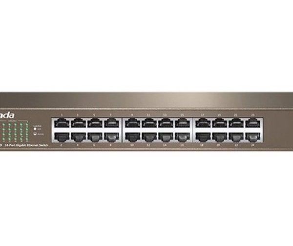 سوئیچ شبکه تندا مدل TEG1024D ظرفیت ۲۴ پورت