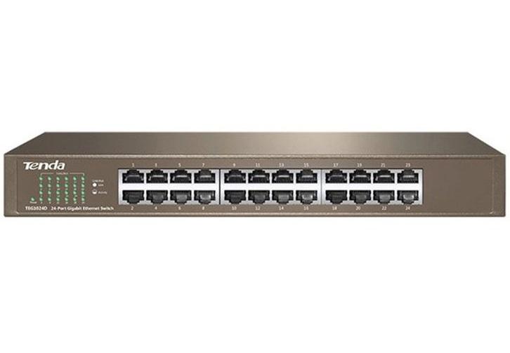 سوئیچ شبکه تندا مدل TEG1024D ظرفیت ۲۴ پورت