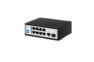 سوئیچ شبکه PoE صنعتی اچ ار یو ای (HRUI) مدل HR500-AF-811GS