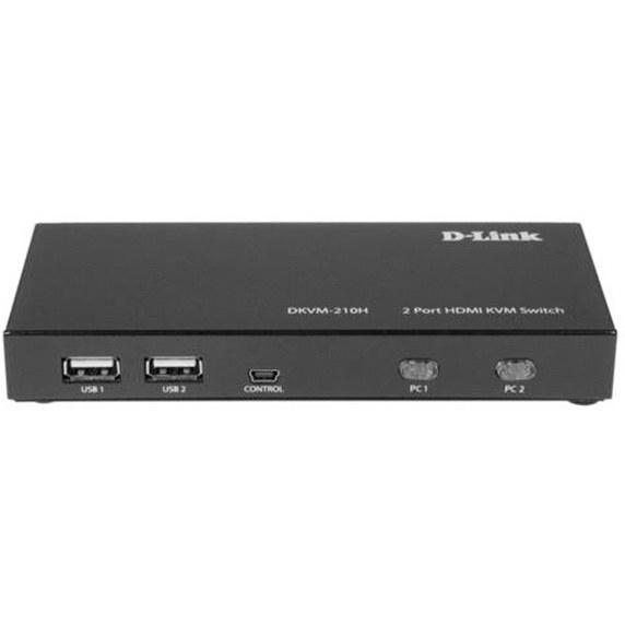 سوئیچ KVM دی لینک مدل DKVM-210H با ۲ پورت