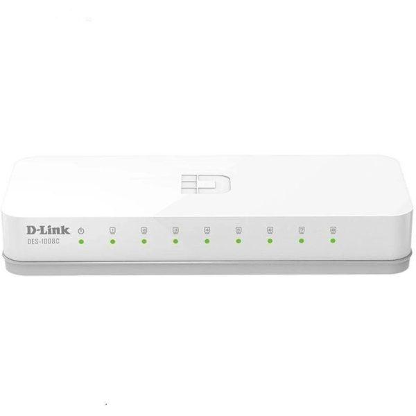سوئیچ شبکه 8 پورت دی لینک مدل DES-1008C