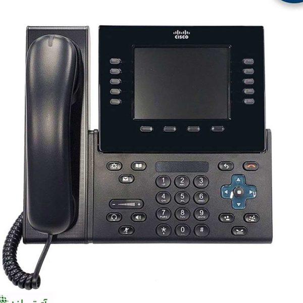 تلفن تحت شبکه سیسکو مدل 9951 با نمایشگر رنگی