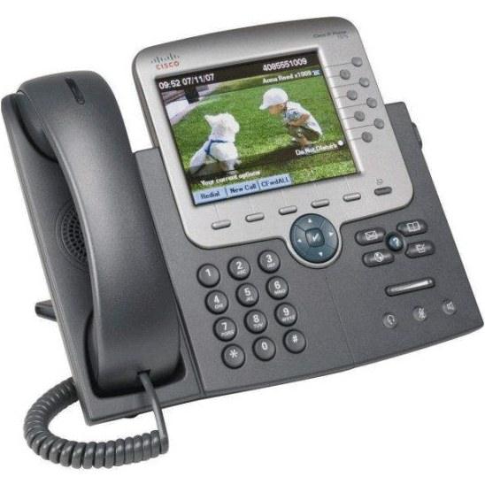 تلفن تحت شبکه سیسکو مدل Cisco IP Phone 7975