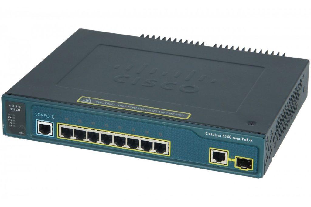 سوئیچ سیسکو مدل WS-C3560-8PC-S