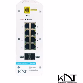 سوئیچ شبکه PoE کی دی تی (KDT) مدل KP-0802H4SMIUH