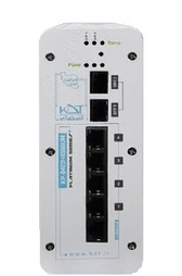 سوئیچ شبکه صنعتی PoE کی دی تی مدل KP-0402H4SMIUH