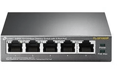 سوئیچ ۵ پورت تی پی-لینک مدل TL-SF1005P با ۴ پورت POE