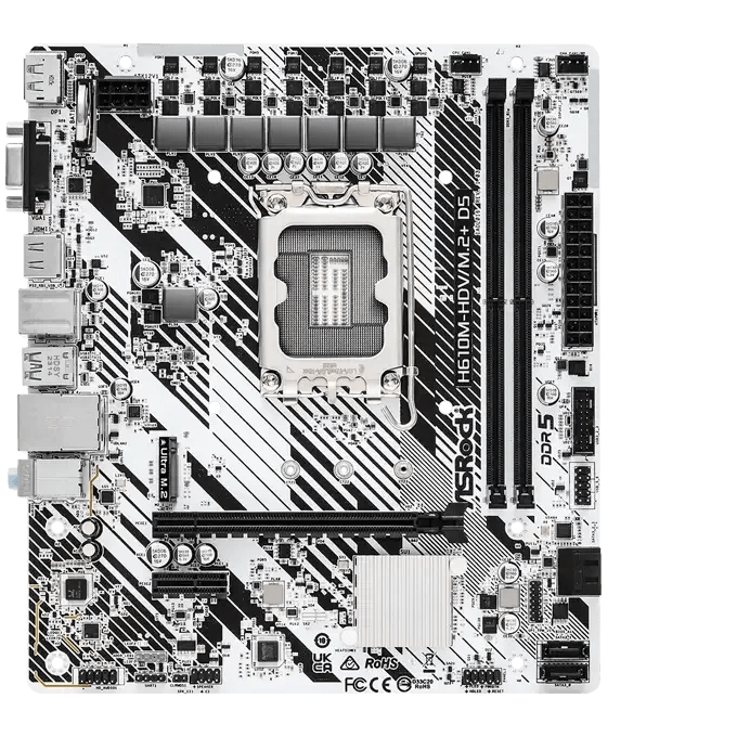 مادربرد ازراک H610M-HDVM.2 D5