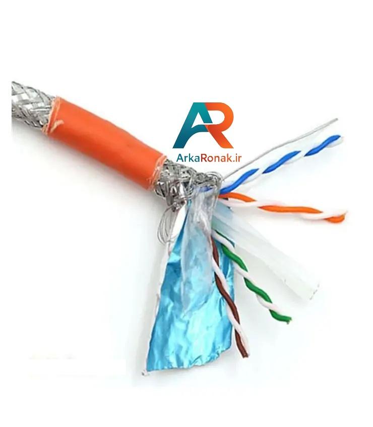 کابل شبکه CAT6 SFTP NEXANS نگزنس - تست فلوک - پرمننت هدروم 5