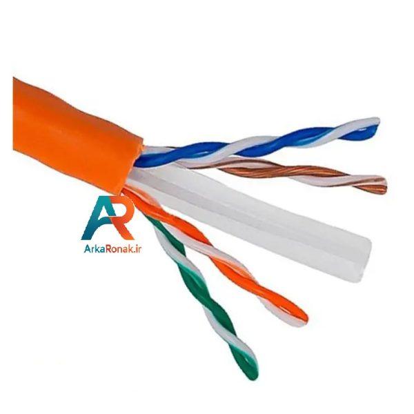 کابل شبکه CAT6 UTP NEXANS نگزنس - تست فلوک - پرمننت هدروم 5 کارتن 305 متر
