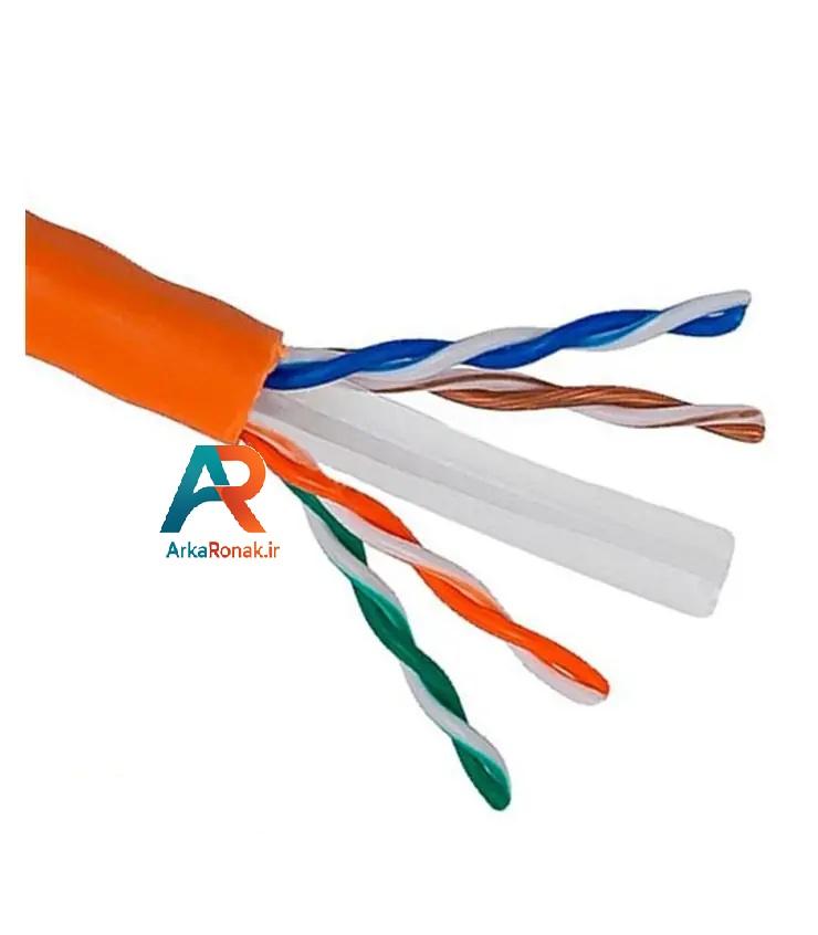 کابل شبکه CAT6 UTP NEXANS نگزنس - تست فلوک - پرمننت هدروم 5 کارتن 305 متر