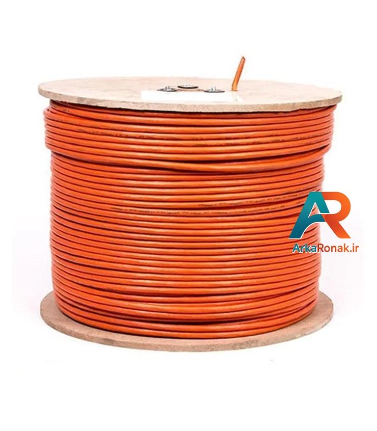 کابل شبکه CAT6 UTP NEXANS نگزنس تمام مس آیسانت Aisunet قرقره 305 متر