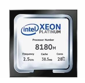 CPU مدل Xeon Platinum 8180M برند Intel