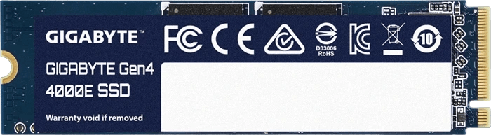 حافظه اس اس دی اینترنال گیگابایت مدل Gen4 4000E ظرفیت 250 گیگابایت