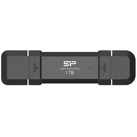 حافظه اس اس دی اکسترنال سیلیکون پاور مدل DS72 ظرفیت 1 ترابایت رابط USB 3.2 Gen2