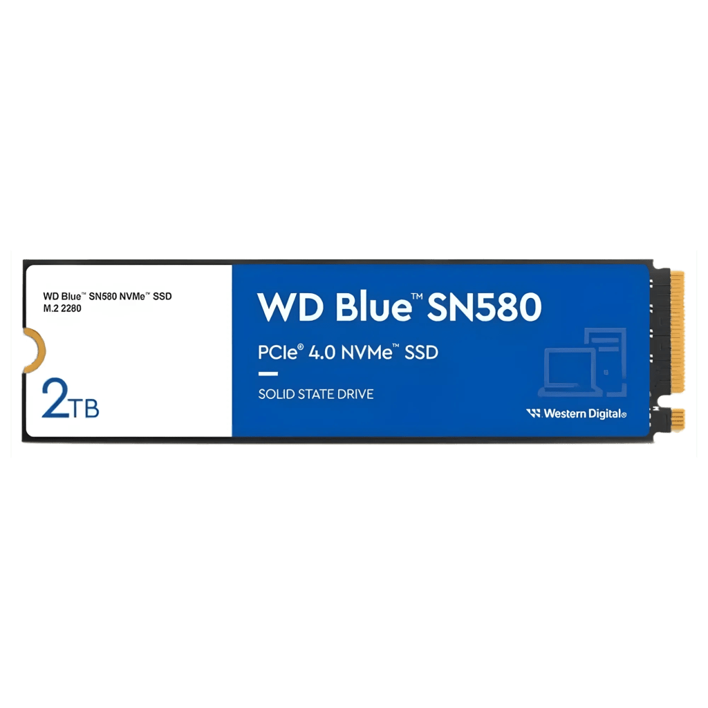 حافظه اس اس دی اینترنال وسترن دیجیتال Blue SN580 M.2 2280 NVMe ظرفیت 2 ترابایت