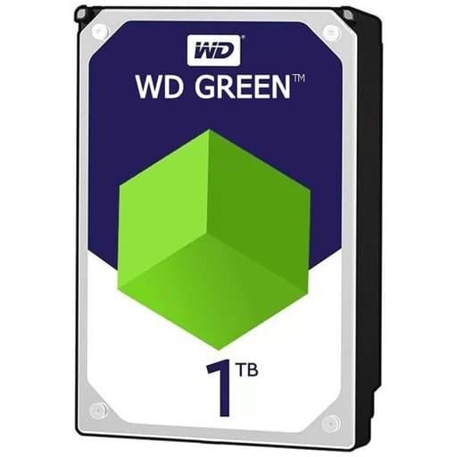 حافظه اچ دی دی اینترنال وسترن دیجیتال مدل سبز ظرفیت 1 ترابایت استوک