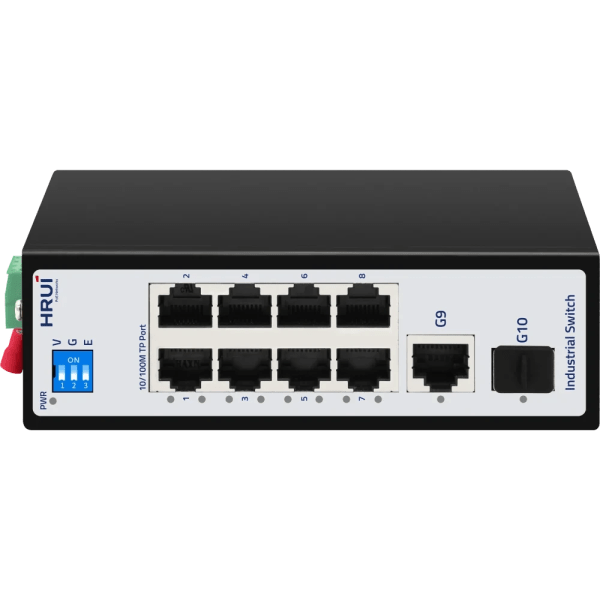 سوئیچ شبکه اترنت صنعتی مدل HR500-SW10811GS