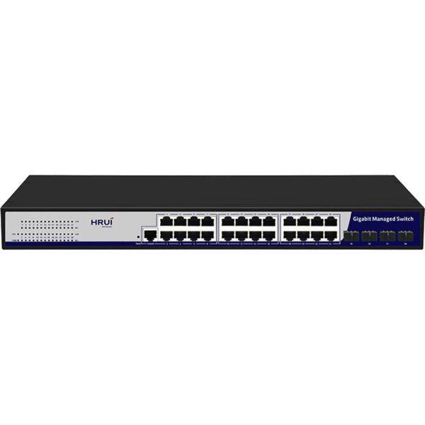 سوئیچ مدیریتی اترنت اچ ار یو ای HRUI HR-SWG20244S