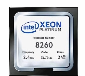سی پی یو سرور Intel Xeon Platinum 8260 Processor