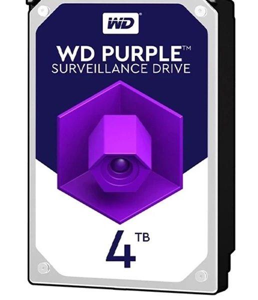 هارد دیسک اینترنال وسترن دیجیتال ظرفیت ۴ ترابایت بنفش