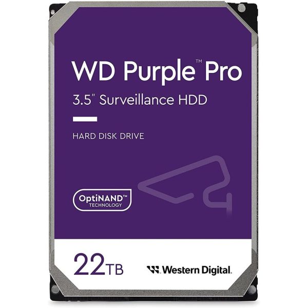 هارد دیسک اینترنال وسترن دیجیتال مدل Purple Pro ظرفیت 22 ترابایت