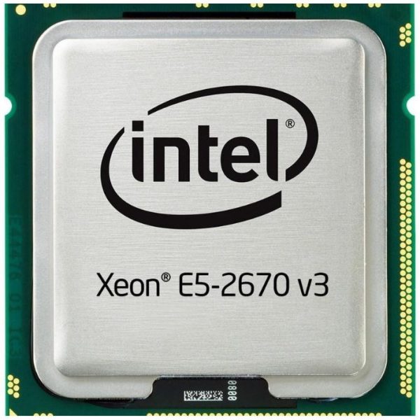 پردازنده سرور اینتل Xeon E5-2670 v3 Haswell استوک