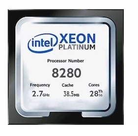پردازنده سرور اینتل Xeon Platinum 8280 با ۲۸ هسته و ۵۶ رشته