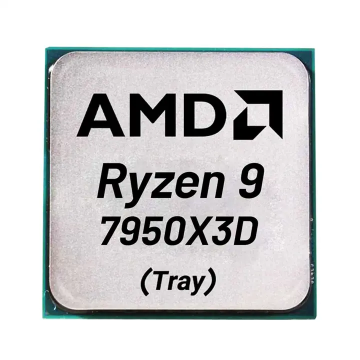 پردازنده کامپیوتر ای ام دی مدل RYZEN 9 7950X3D BOX