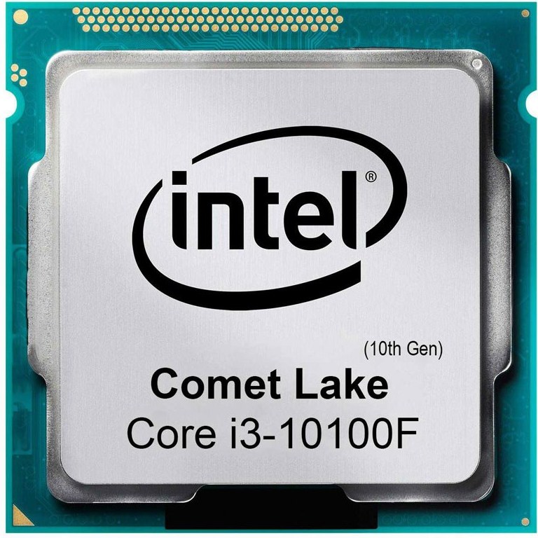 پردازنده کامپیوتر اینتل مدل Core i3-10100F Comet Lake Tray