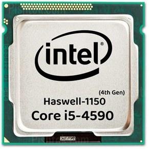 پردازنده کامپیوتر اینتل مدل Core i5-4590 Haswell استوک