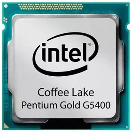 پردازنده کامپیوتر اینتل مدل Pentium Gold G5400 Coffee Lake استوک
