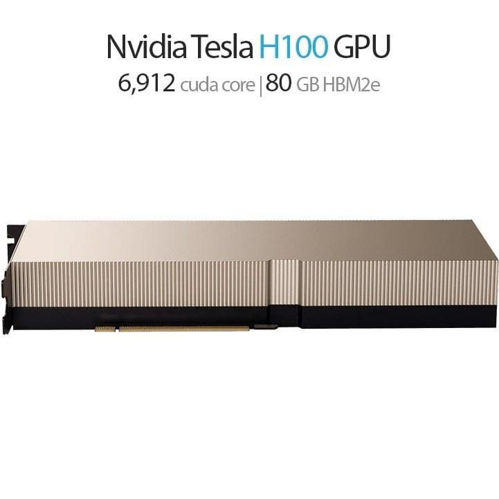 کارت گرافیک انویدیا H100 ظرفیت ۸۰ گیگابایت PCIE