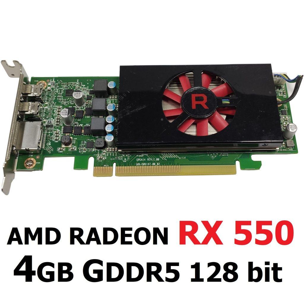 کارت گرافیک ای ام دی Radeon RX 550 حافظه ۴ گیگابایت GDDR5