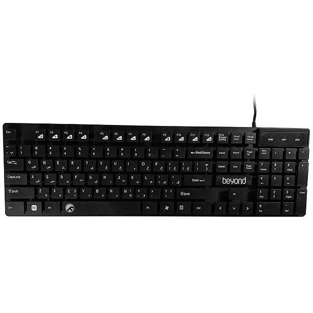 کیبورد باسیم فراسو مدل BK-2870 با حروف فارسی
