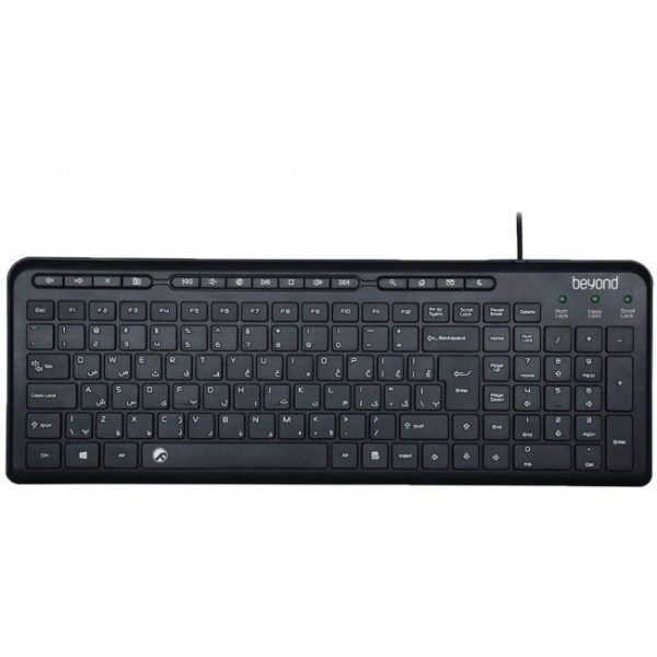 کیبورد فراسو مدل BK3441 با حروف فارسی با سیم