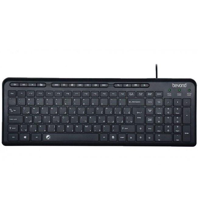 کیبورد فراسو مدل BK3441 با حروف فارسی با سیم