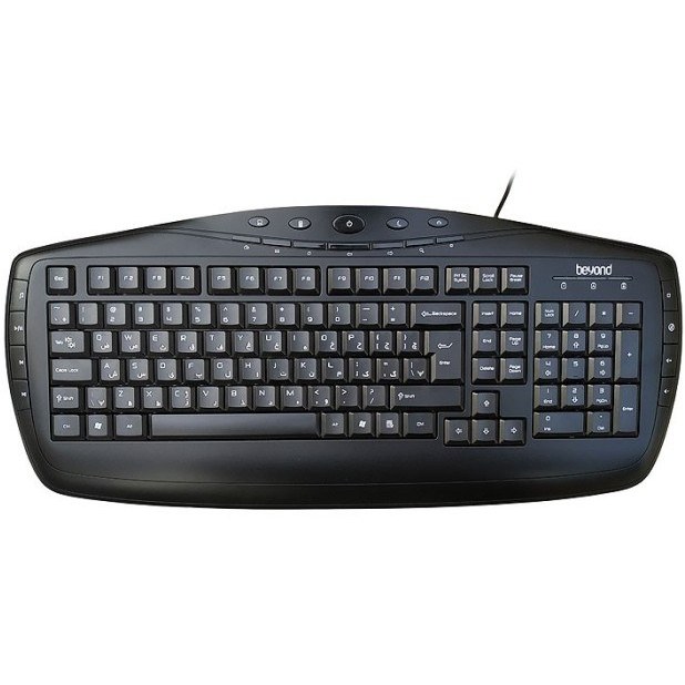 کیبورد فراسو مدل BK6161 با سیم و حروف فارسی