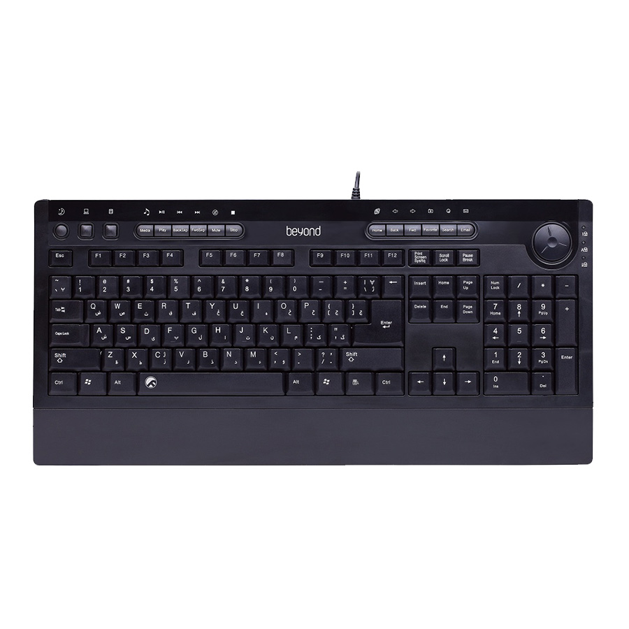 کیبورد فراسو مدل BK8700 با سیم