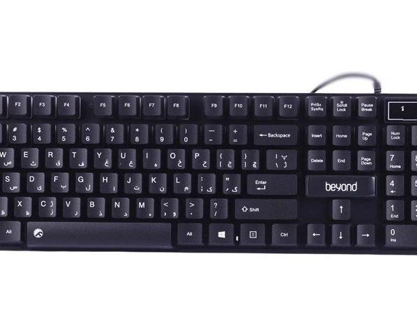 کیبورد گیمینگ فراسو مدل BK-7120 با سیم RGB