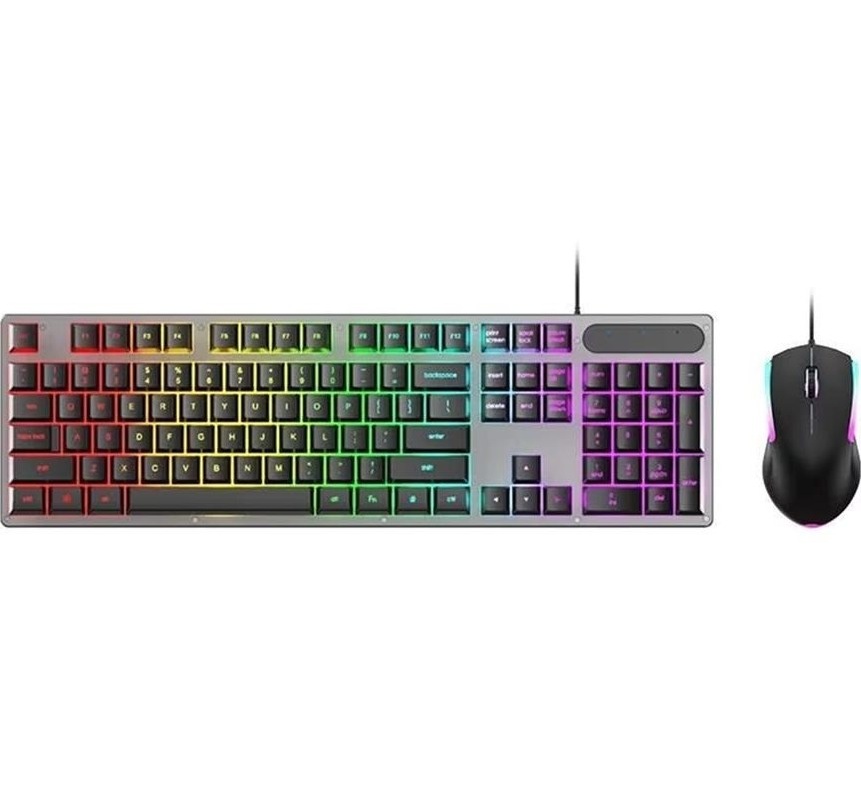 تصویر ست ماوس و کیبورد گیمینگ اچ‌پی مدل KM300F 