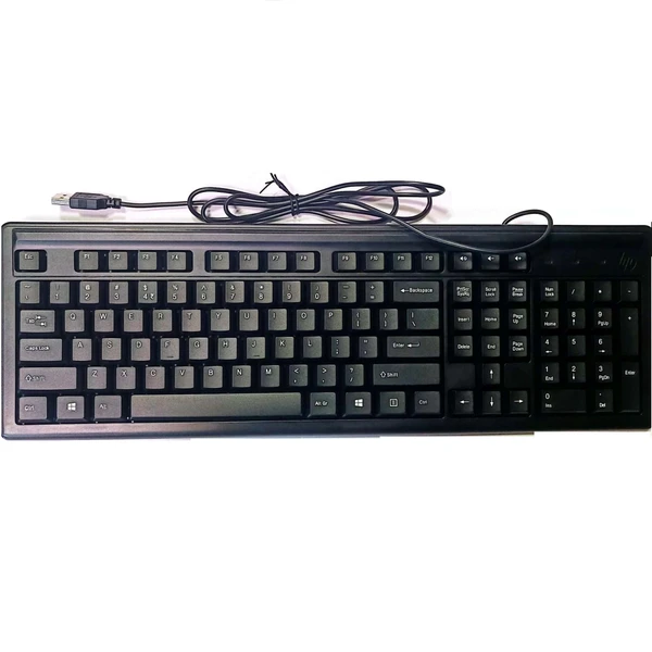کیبورد اچ‌پی مدل ۱۰۰ با سیم