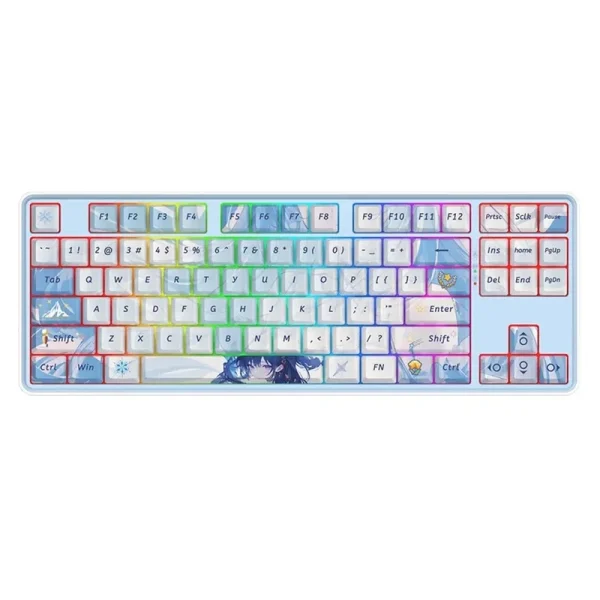 کیبورد گیمینگ ردراگون مدل K707 AK PRO بی سیم با سوئیچ مکانیکال