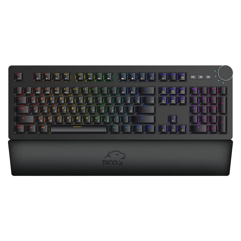 کیبورد گیمینگ تسکو مدل GK8128 با سیم