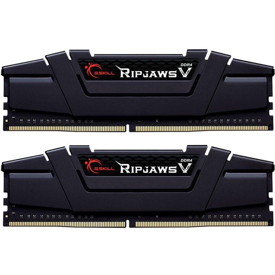 رم کامپیوتر جی اسکیل دو کاناله Ripjaws V فرکانس 3200 مگاهرتز DDR4 تایمینگ CL16 حافظه 16 گیگابایت
