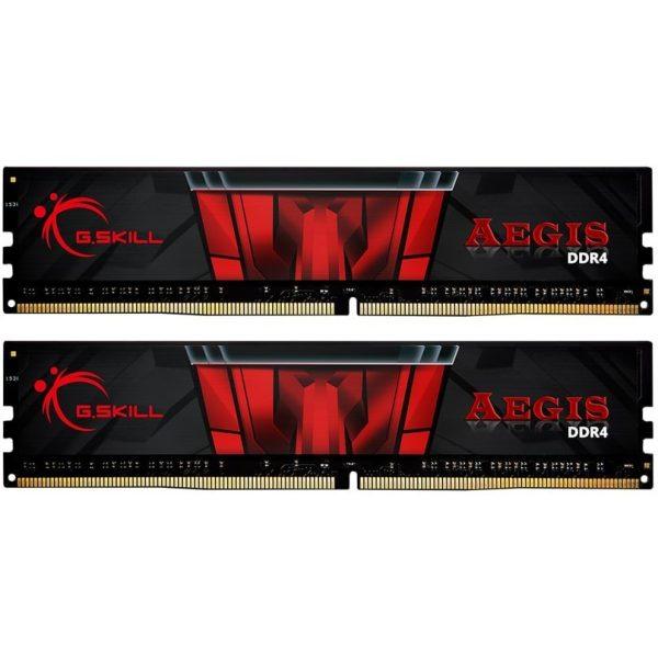 رم کامپیوتر جی اسکیل دو کاناله مدل Aegis فرکانس 3200 مگاهرتز DDR4 تایمینگ CL16 ظرفیت 32 گیگابایت