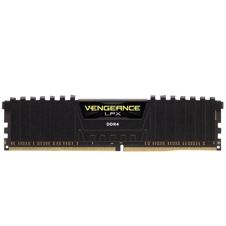 رم کامپیوتر کورسیر تک کاناله مدل Vengeance LPX فرکانس 3200 مگاهرتز DDR4 تایمینگ CL16 حافظه 8 گیگابایت