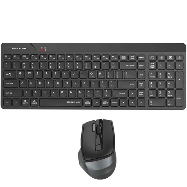 ست ماوس و کیبورد ای فورتک مدل FG2400 AIR 2 بی سیم
